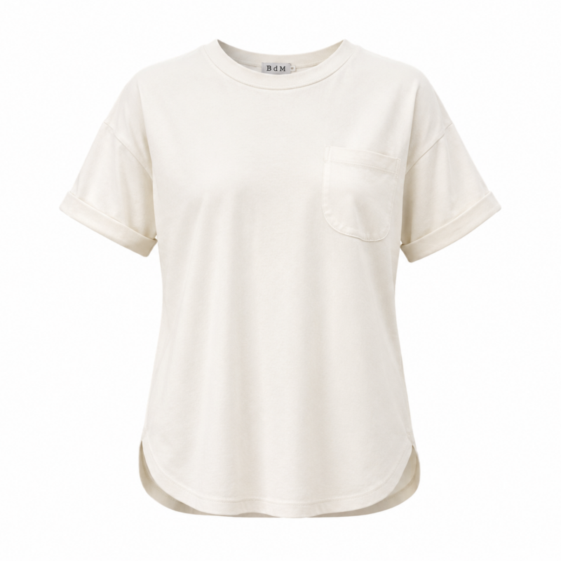 Camiseta corte redondo
